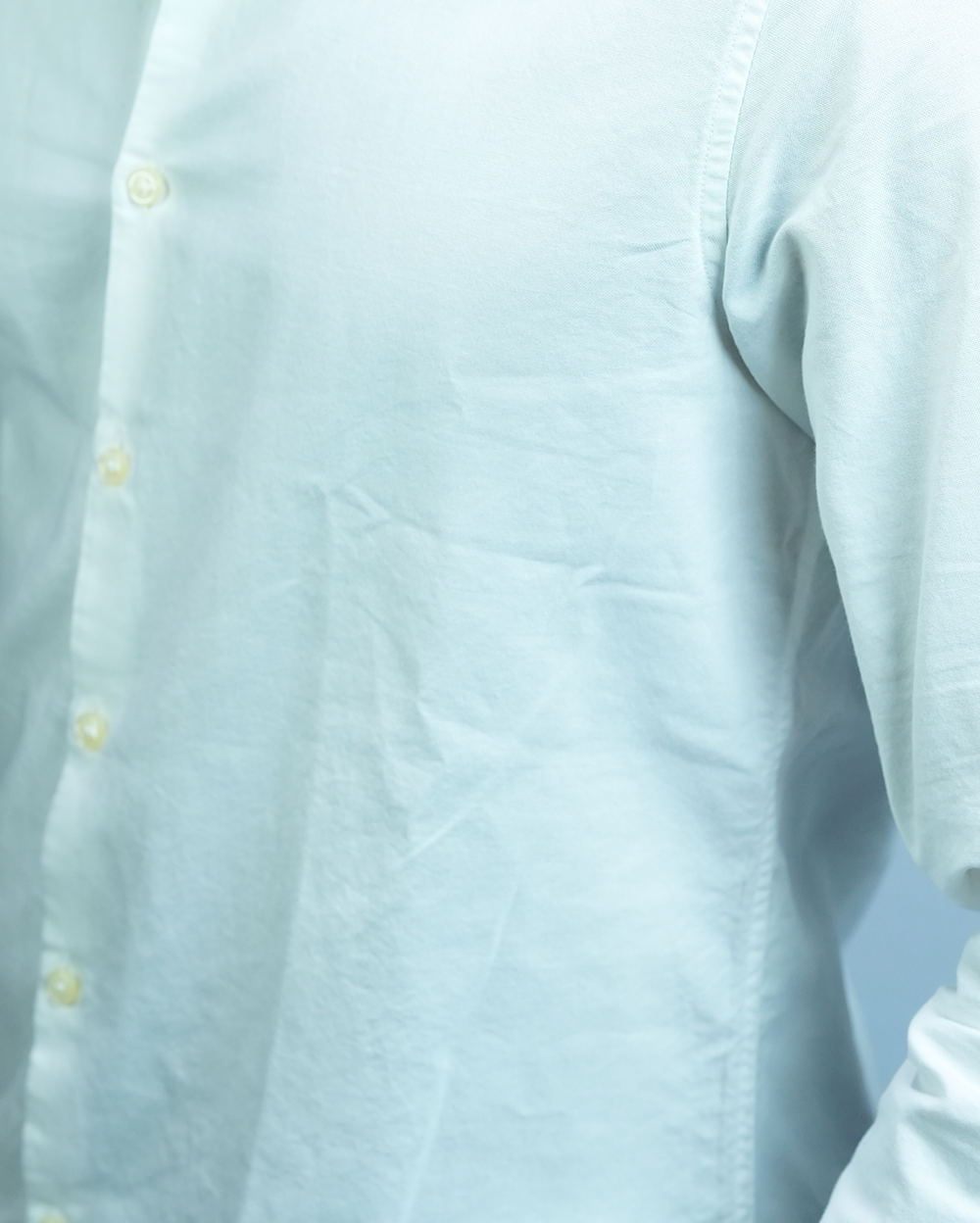 White C-Collar Shirt for Men/Regular fit full Sleeve Plain Casual shirt